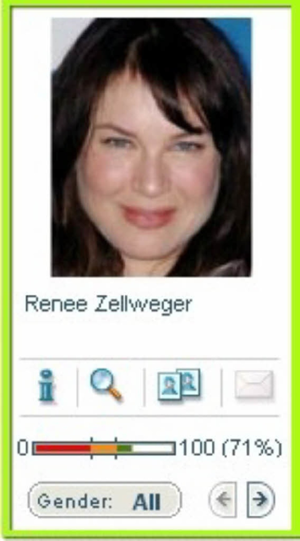 <b>Dana Penno</b> sieht der amerikanischen Schauspielerin Renée Zellweger ähnlich. - 120954877-w-960