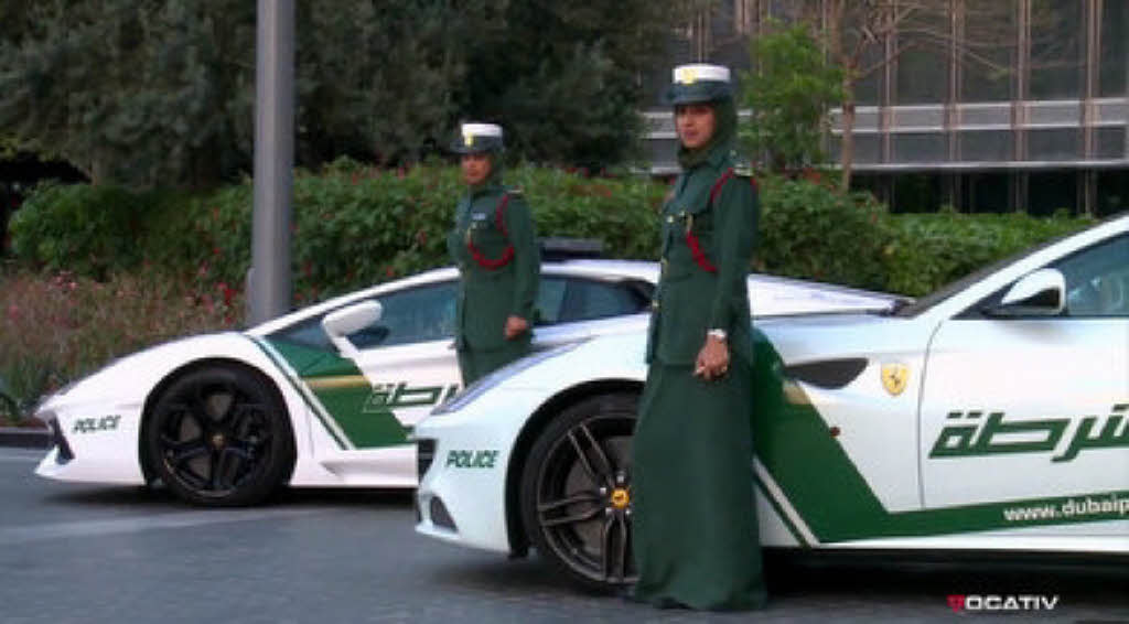 Polizeiauto Dubai