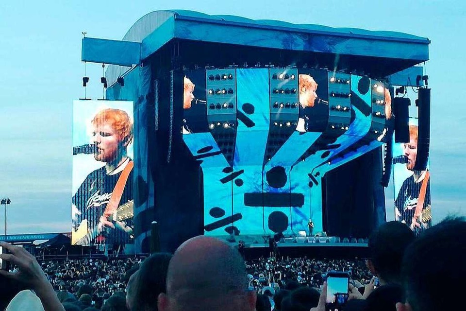 Hockenheimring Konzert Ed Sheeran