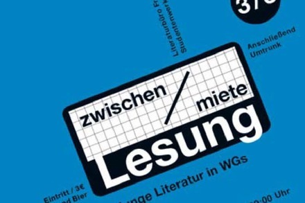 Freitag: WG in der Erwinstraße lädt zur Zwischen/Miete-Lesung