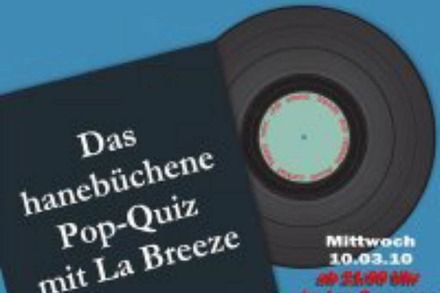 Heute Abend: Popmusik Pub-Quiz im Les Garecons