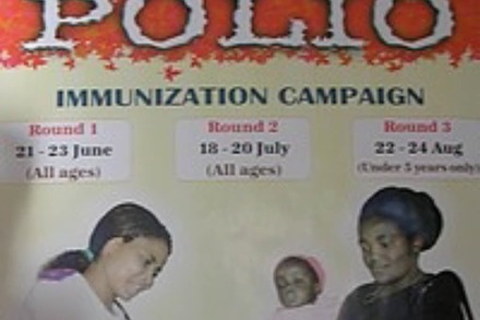 Auf der Suche nach den Polio-Tropfen