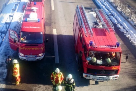 B31 in Freiburg: Kappler Tunnel nach Feuer voll gesperrt