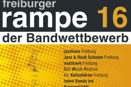 Der Freiburger Bandwettbewerb Rampe16 sucht noch Teilnehmer