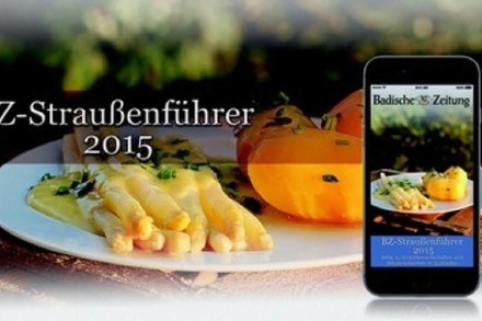 BZ-Straußenführer 2015: Fast 100 Straußen in einer App