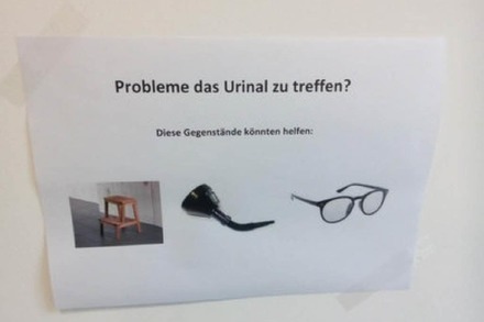 So treffen selbst Freiburger Studenten die Schüssel