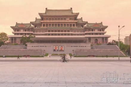 Das Pjöngjang-Hochglanz-Zeitraffer-Video