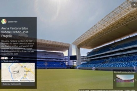 Google Stadion View: So sehen die WM-Arenen von Innen aus