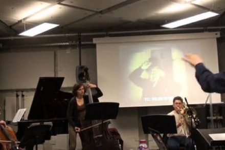 Video: Freiburger Studierende proben Filmmusik zum "Cabinet des Dr. Caligari"