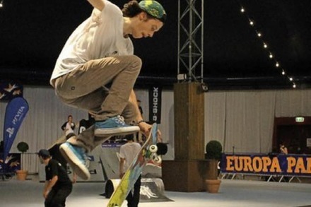 Stürze und Bänderrisse gehören dazu: Der Club-of-Skaters-Cup im Europa-Park