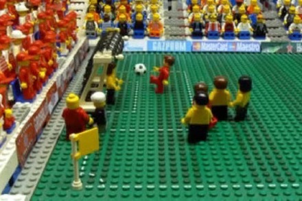 Die Höhepunkte des Champions-League-Finales als Lego-Film