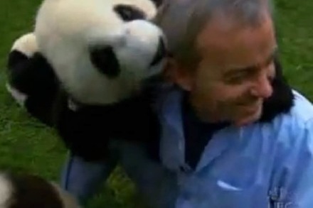 Video: Pandas greifen Reporter an