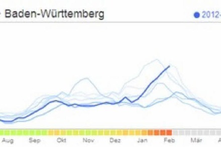 Freiburg und dem Südwesten steht der Höhepunkt der Grippewelle noch bevor (sagt Google)