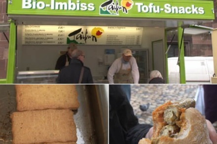 Video: Der Tofu-Stand auf dem Münsterplatz