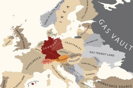 Landkarte der Vorurteile: Wie die Deutschen Europa sehen