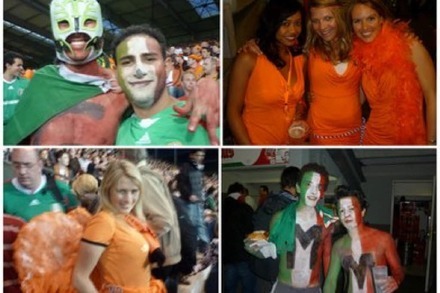 Niederlande vs. Mexiko: So feierten die Fans