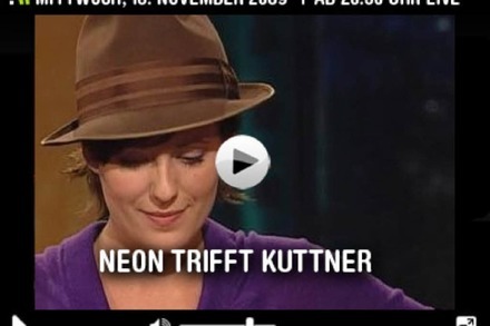 Heute live: Sarah Kuttner trifft NEON in der Jackson Pollock Bar