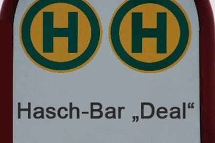 Haslacher Bad = Hasch-Bar "Deal"