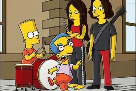 The White Stripes Gast-Stars bei den Simpsons