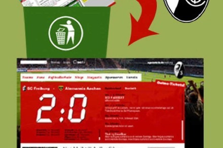 So sieht die neue Website des SC Freiburg aus