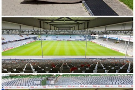Fotos: So sieht das SC-Stadion ohne Menschen aus