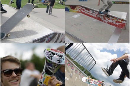 Fotos: Rieseljam Skateboardcontest