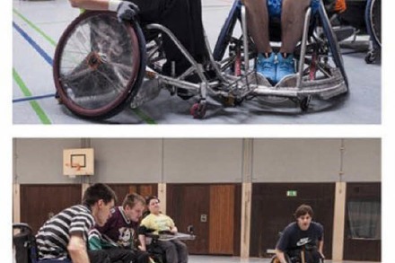 Rollen, Rempeln, Bälle schlagen: Rugby und Hockey im Rollstuhl