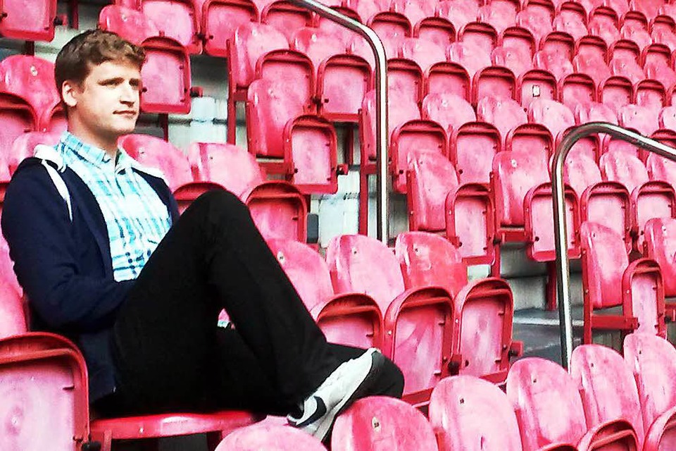Pavel Brunßen ist Chefredakteur des alternativen Fußballmagazins &amp;#8222;Transparent&amp;#8220;. (Foto: Privat)