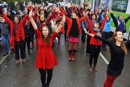 Am Montag startet das Training für den Tanzflashmob "One Billion Rising"