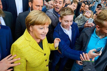 Was ging bei &#8230; Angela Merkel auf dem Münsterplatz?