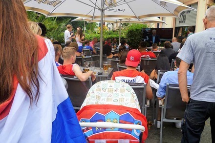 Was ging beim...WM-Finale-Gucken in der Leonardo Bar?