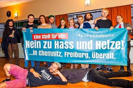 So haben Freiburger #wirsindmehr in Chemnitz erlebt