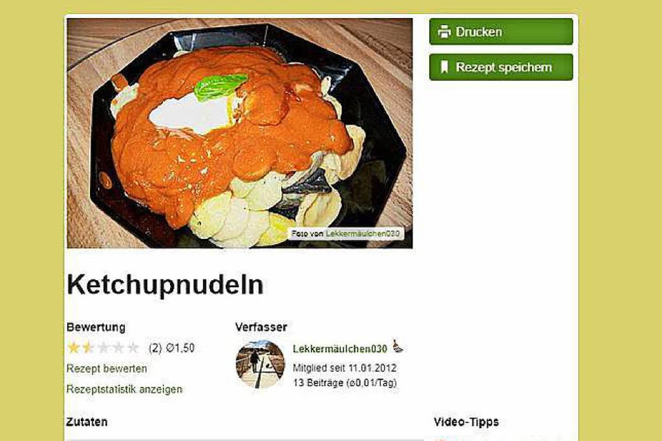 Foto: Worst of Chefkoch/Screenshot