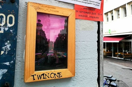 Street-Artist Twinone schenkt dem Bermuda-Dreieck einen Sonnenuntergang