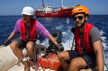 Zwei Freiburger sprechen von ihren Erfahrungen als Seenotretter auf dem Mittelmeer