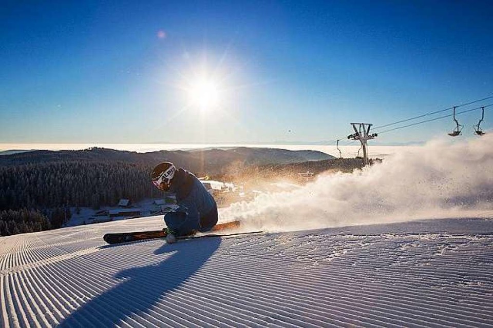 Das Skigebiet Feldberg ist im Winter ein Paradies für Wintersportler. (Foto: Baschi Bender)