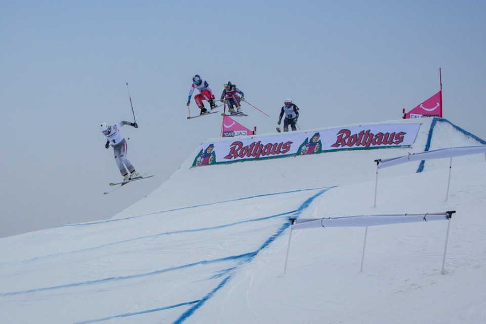 Beim Ski Cross Weltcup kommt die Weltelite des des Ski Cross auf den Feldberg. (Foto: Baschi Bender)