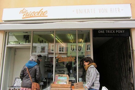 Der Pop-Up-Store "Die Nische" hat in Oberlinden wiedereröffnet