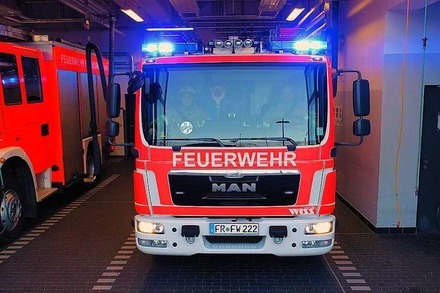 Video: So rückt die Freiwillige Feuerwehr in Freiburg aus