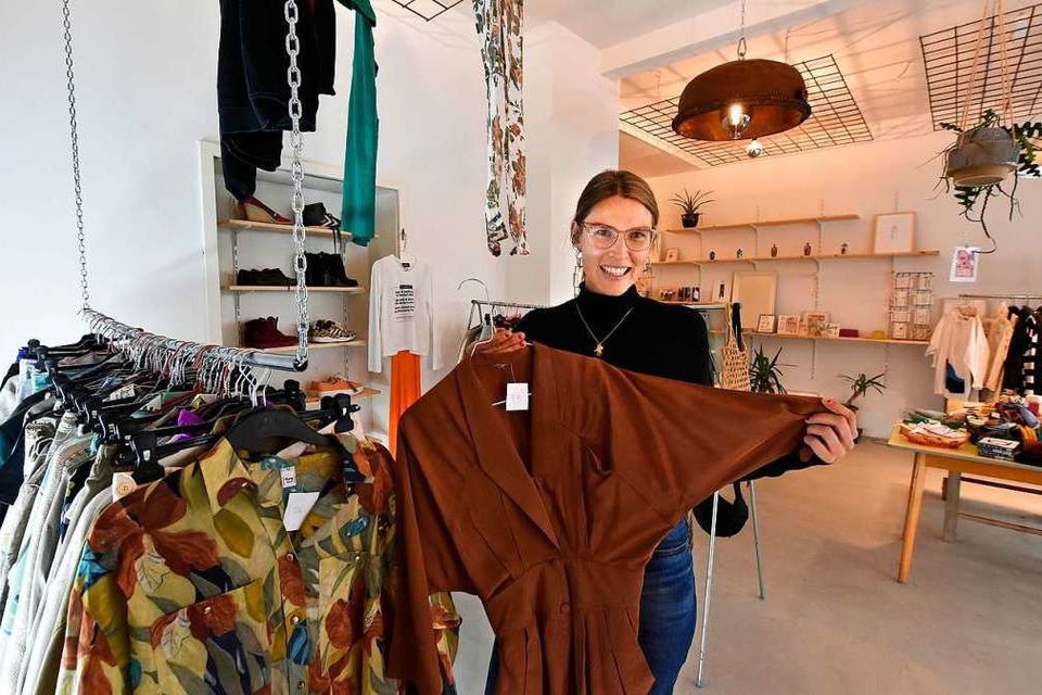 Maria Schorn eröffnete im März 2019 den Konzeptstore Klara 80 und erweitert diesen nun um die Kleiderei Freiburg (Foto: Michael Bamberger)