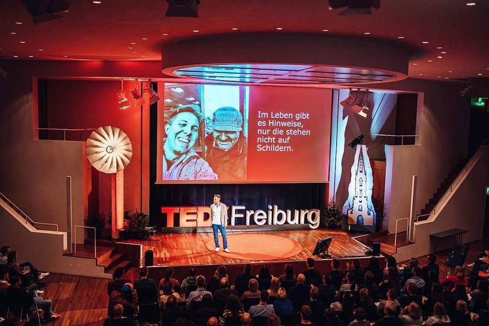 Bei den TEDx-Talks im Freiburger Konzerthaus ging es darum, seine Komfortzone zu verlassen. (Foto: Fabio Smitka)