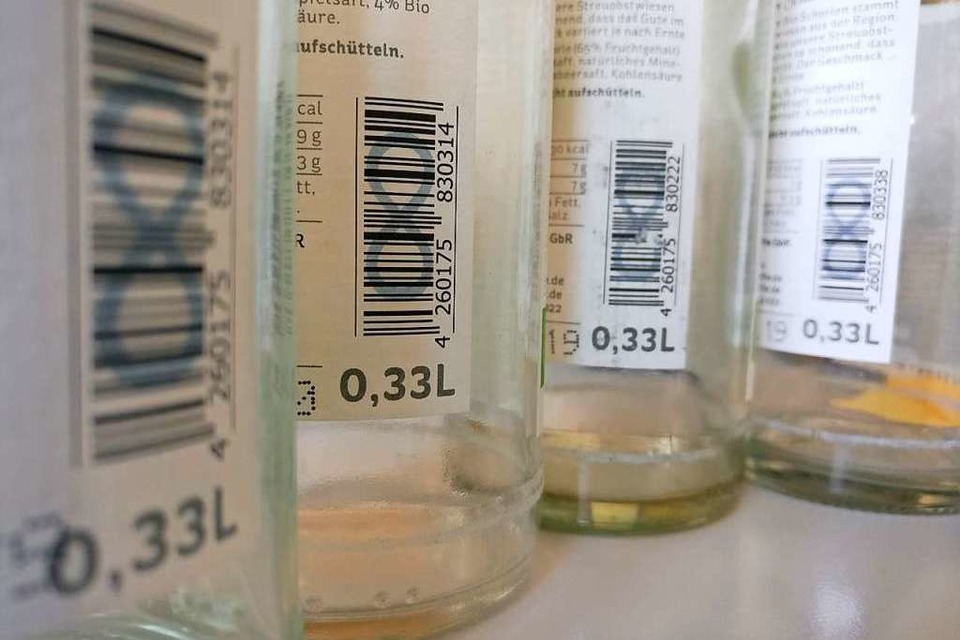 Manche glauben, dass überdruckte Barcodes den Inhalt der Flasche vor schlechten Einflüssen schützen würden. (Foto: Fritsch)