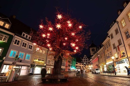 Fotos: So schön sieht Freiburg in der Adventszeit bei Nacht aus