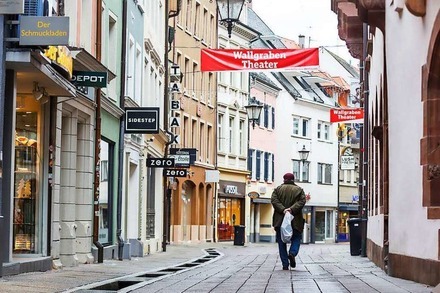 Fotos: Freiburg gleicht im zweiten Lockdown einer Geisterstadt