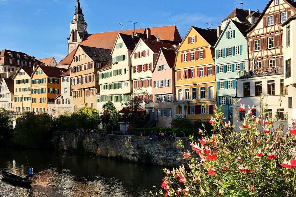 Ein Fluss, eine schöne Altstadt, nachhaltiges Denken und viele Studierende: Tübingen ähnelt Freiburg &amp;#8211; und andersrum. (Foto: Selma Leipold)