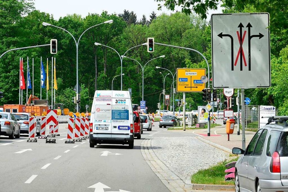 Die Erfahrung mit Baustellen an der Kreuzung Lemberg-/Granadaallee zeigt, dass eine Störung für starke Verkehrsbehinderungen sorgt. Symbolbild. (Foto: Ingo Schneider)