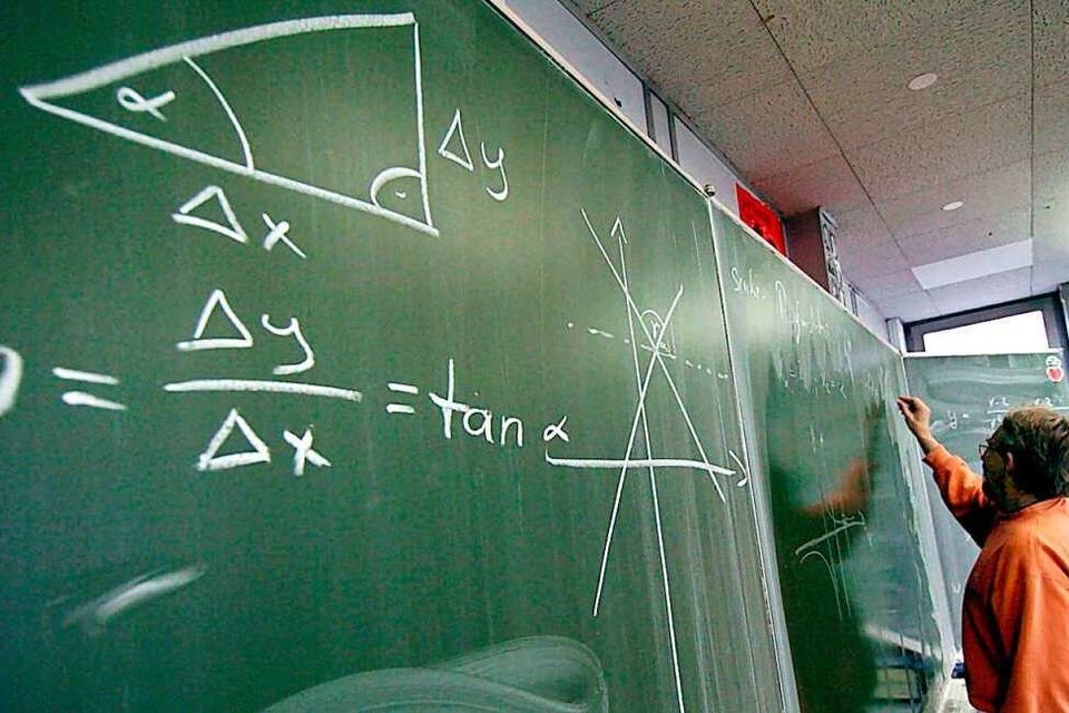 Mathe braucht man nicht mehr nach der Schule? Pustekuchen! (Foto: Verwendung weltweit, usage worldwide)