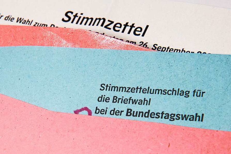 Bei der Bundestagswahl gibt es eine Erst- und eine Zweitstimme. (Foto: Julian Stratenschulte (dpa))