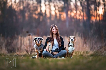 Patricia macht Fotoshootings mit Hunden und Pferden