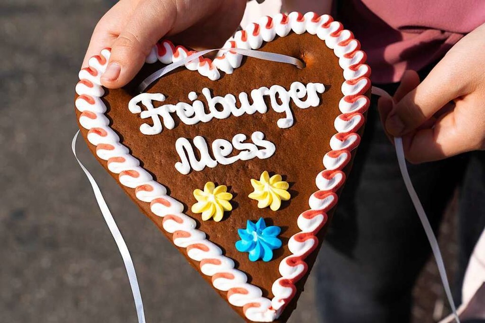 Das Lebkuchenherz darf auf der Mess&amp;#8217; nicht fehlen. (Foto: Freiburger Messegesellschaft FWTM)